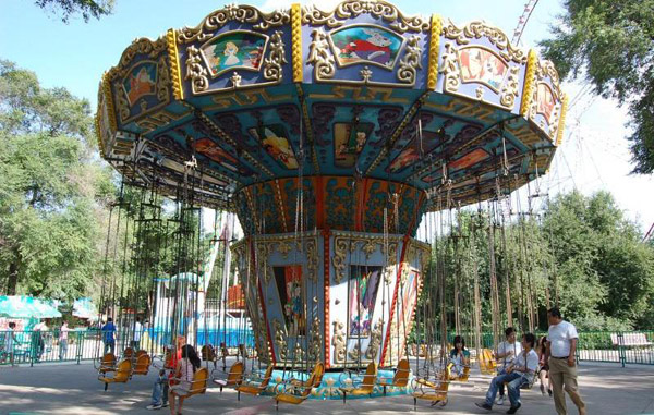 Merry-Go-Round in theme park
